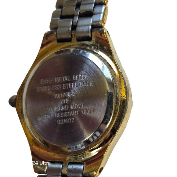 Anne Klein II 10/1708-9 Women's Two-Tone Stainless Steel 24mm Watch Thai Mvmt - Picture 11 of 11